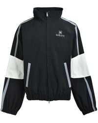 BREATH - Bomberjacke Mit Logo-Stickerei - Lyst