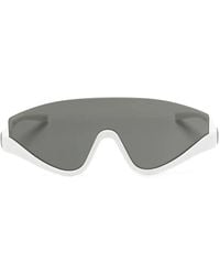 Gucci - Interlocking G Shield-Frame Sunglasses - Lyst