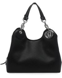 Liu Jo - Medium Logo-Plaque Chain-Link Shoulder Bag - Lyst