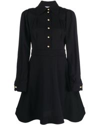Moschino - A-line Mini Shirt Dress - Lyst