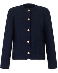 Brooks Brothers - Buttoned Tweed Jacket - Lyst