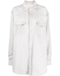 Maison Margiela - Selvedge Denim Shirt - Lyst