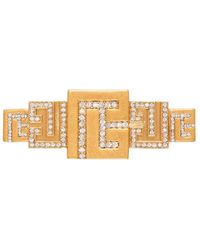 Balmain - Crystal-Embellished Brooch - Lyst