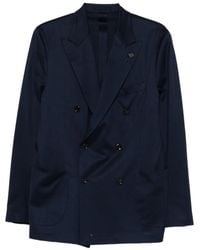 Lardini - Chaqueta Con Doble Botonadura - Lyst