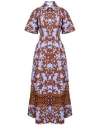Clea - Taliah Maxi Shirt Dress - Lyst
