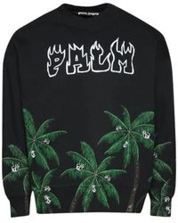 Palm Angels - Palms & Skulls Sweatshirt - Lyst