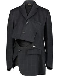 Comme des Garçons - Bow Cut-Out Jacket - Lyst