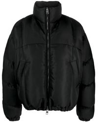 McQueen - Piumino Con Scollo A Imbuto - Lyst