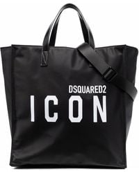 DSquared² - Logo-print Shoulder Bag - Lyst