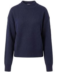 Pinko - Ribbed-Knit High-Neck Sweater - Lyst