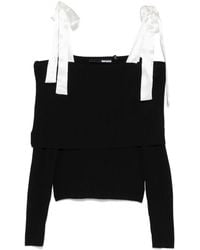 ROTATE BIRGER CHRISTENSEN - オフショルダー トップ - Lyst