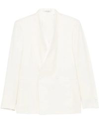 Tagliatore - Alex Satin-Trim Blazer - Lyst