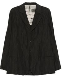 Masnada - Blazer Imprimé À Design Ouvert Devant - Lyst