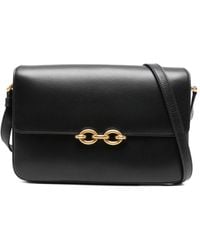 Saint Laurent - Leather Cross Body Bag - Lyst