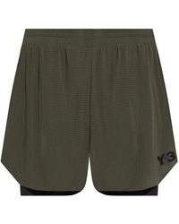Y-3 - Shorts Da Running Con Logo - Lyst