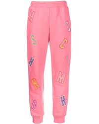Moschino - Logo-lettering Track Pants - Lyst