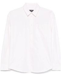 A.P.C. - Overhemd Van Biologisch Katoen - Lyst