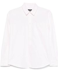 A.P.C. - Hemd Aus Bio-Baumwolle - Lyst