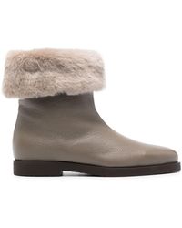 Totême - The Off-duty Leather Boots - Lyst