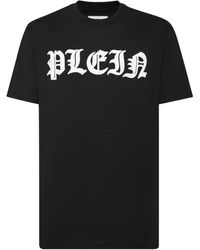 Philipp Plein - Gothic Plein Cotton T-Shirt - Lyst