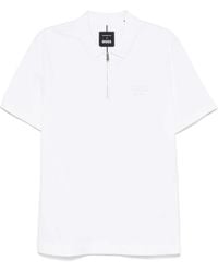 BOSS - X Porsche Poloshirt Mit Gummiertem Logo - Lyst