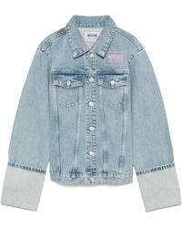 Moschino - Cotton Mini Jacket - Lyst