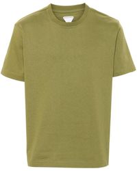 Bottega Veneta - T-shirt en coton à col rond - Lyst