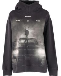 Dondup - Graphic-Print Long-Sleeve Hoodie - Lyst