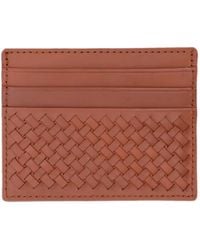 Dragon Diffusion - Woven Leather Card Holder - Lyst