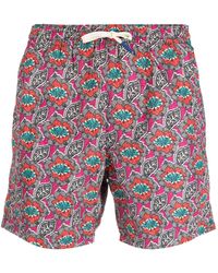 Altea - Badeshorts Mit Blumen-Print - Lyst