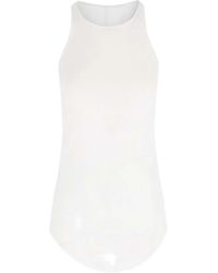 Rick Owens - Top con cuello redondo - Lyst