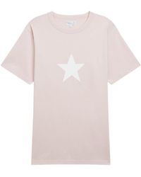 agnès b. - Brando Star Cotton T-shirt - Lyst