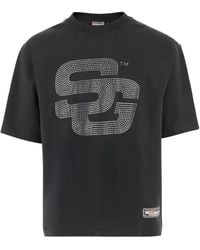 SUMMER GAMES - Rhinestone-Embellishment Logo T-Shirt - Lyst
