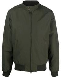 Barbour - Green Cotton Royston Bomber Jacket - Lyst