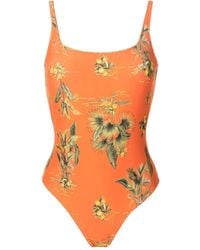 Lygia & Nanny - Maillot De Bain Hapuna À Fleurs - Lyst