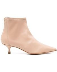 Anna F. - 45mm Leather Ankle Boots - Lyst