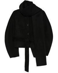P.A.R.O.S.H. - Jack Met Knoopsluiting En Ceintuur - Lyst