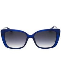 GUESS EYEWEAR - Square-Frame Oversized Sunglasses - Lyst