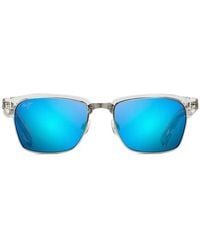 Maui Jim - Kawika Clubmaster-Frame Sunglasses - Lyst