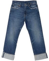 R13 - Romeo Cuffed Jeans - Lyst