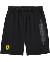 PUMA - X Ferrari Race Desert Sun Shorts - Lyst