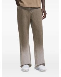 flâneur - Faded-Wash Relaxed-Fit Jeans - Lyst