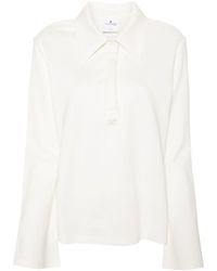 Courreges - Piqué Cotton Polo Shirt - Lyst