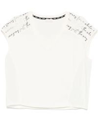 Liu Jo - V-Neck Blouse - Lyst