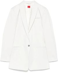HUGO - Blazer Met Lurex Detail - Lyst