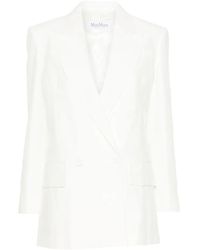 Max Mara - Piqué Jersey Olimpia Jacket - Lyst