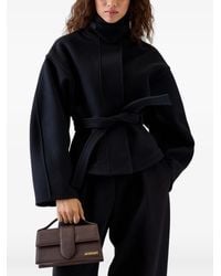 Jacquemus - The Large Bambino Grained Crossbody Flap Bag - Lyst