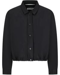 Jil Sander - Elasticated-Hem Jacket - Lyst