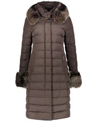 Moorer - Hooded Zip-Up Coat - Lyst