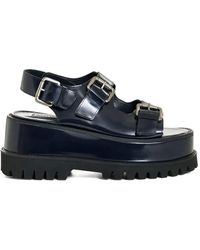 Essentiel Antwerp - Platform Buckle Sandals - Lyst